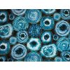 Precious Metals Blue Cotton