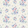 Tilda Something Blue Fabric First Kiss Cream