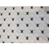 Bees Cotton Grey