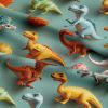 3d Dinosaurs Cotton