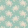 Tilda Sunday Brunch White Flower Teal