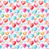 Heart Balloons Polycotton