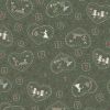 Lynette Anderson Forest Friend's Deep Green Cotton