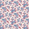 Tilda Village Life Ruth Blue Cotton